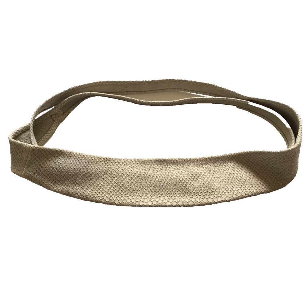 Ada Beige Textured Women’s Waist Belt